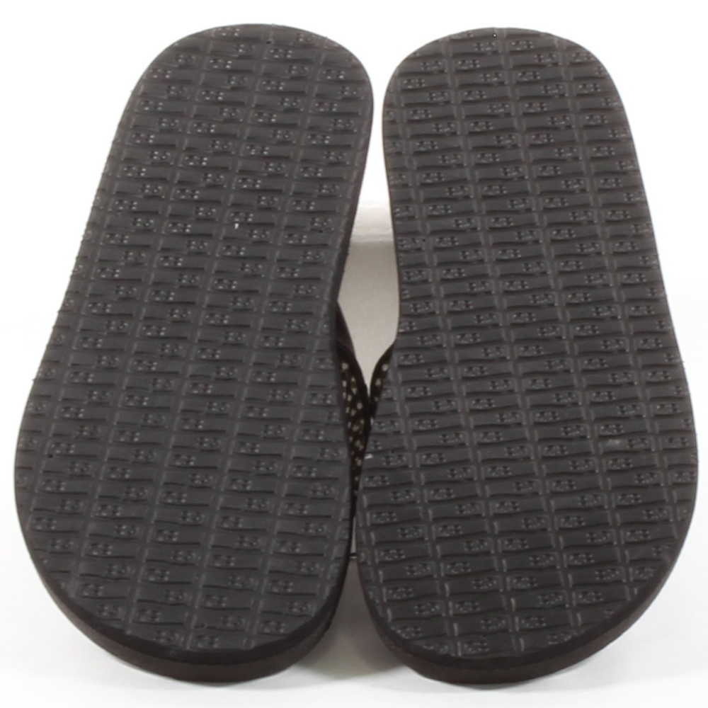 Sanuk Yoga Mat Flipflop Womens Thong Sandals Black - Picture 8 of 8